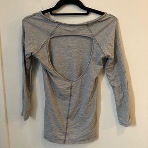 Lululemon open back long sleeve